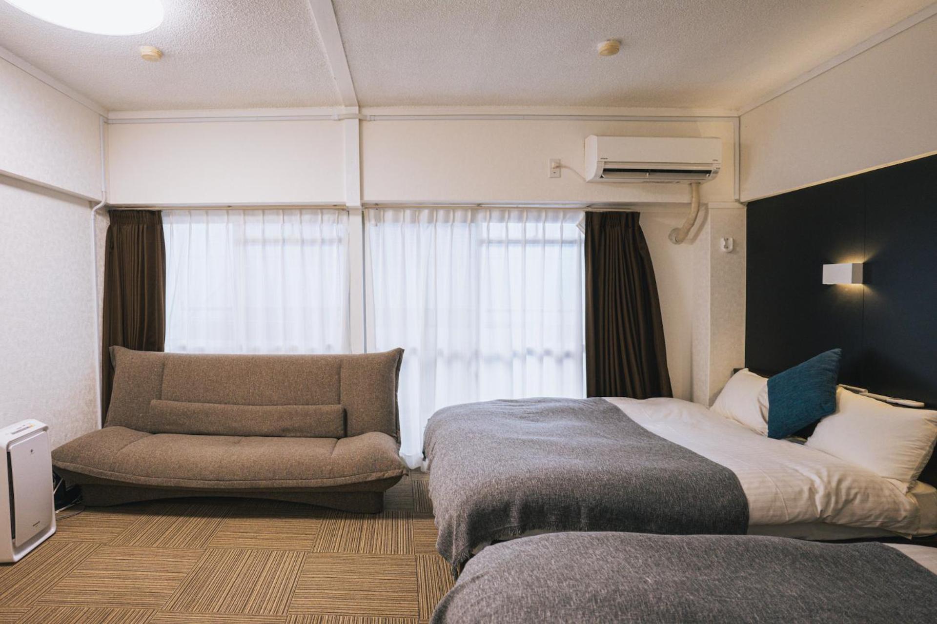 Hotel Akasaka Heights Фукуока Номер фото